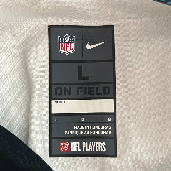 Carolina Panthers Cam Newton #1 Nike On Field Football Jersey Mens Size Lrg - Picture 9 of 12